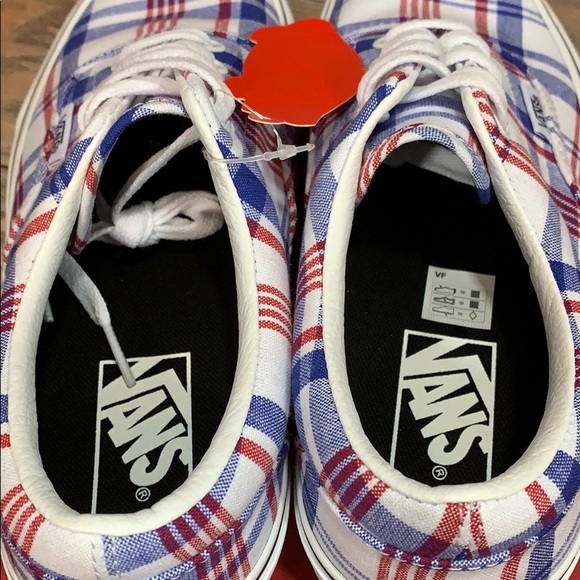 VANS ERA PLAID WHITE/TRUE WHITE wmns - Picture 7 of 16